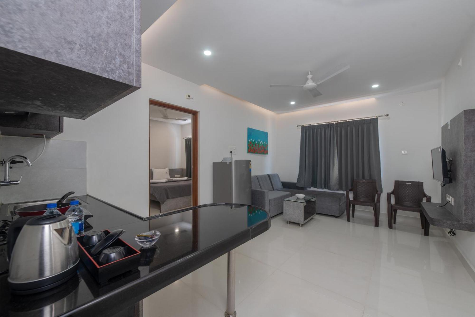 Manipal Atalia Service Apartments Luaran gambar